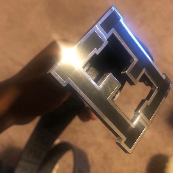 Black Fendi Belt Size 38